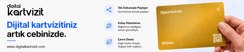 Digital Kartvizit: dijital kartvizitiniz artık cebinizde